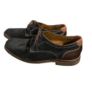 Johnston & Murphy suede shoe